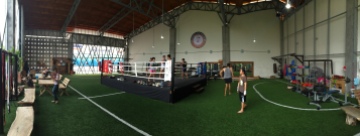 The boxing gym